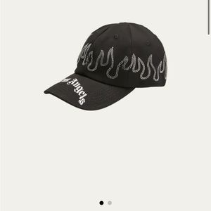 Palm Angels Rhinestone Embossed Lux Baseball Cap, brand new w tags, never worn